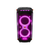 JBL Partybox 710 Party Speaker with 800W RMS Powerful Sound, Built In Lights, Splashproof Design, Smooth-Glide Wheels, Dual Connect, Sound Effects, Karaoke Mode – Black