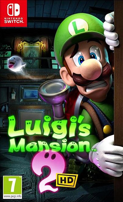 Luigi’s Mansion 2 HD Nintendo Switch + Free Door Hanger UAE