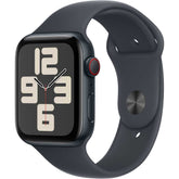Apple Watch SE (2024) GPS + Cellular 44mm – Midnight Aluminum Case & Sport Band UAE