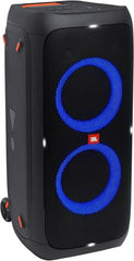 JBL Partybox 310 Portable Bluetooth Party Speaker with 240W Monstrous JBL Pro Sound | Telescopic Handle & Wheels with Guitar & Mic Support