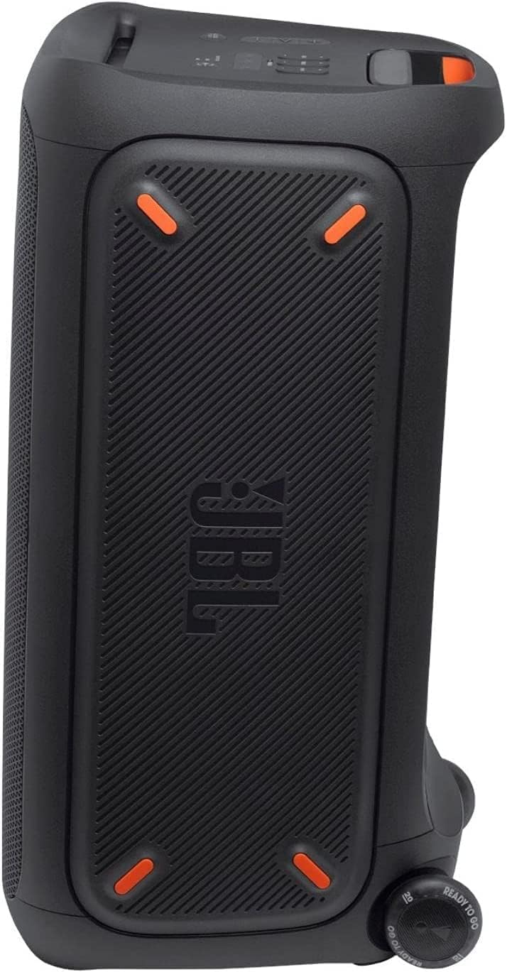 JBL Partybox 310 Portable Bluetooth Party Speaker with 240W Monstrous JBL Pro Sound | Telescopic Handle & Wheels with Guitar & Mic Support