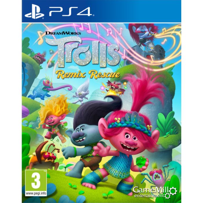 DreamWorks Trolls Remix Rescue PS4 – Kids Adventure UAE