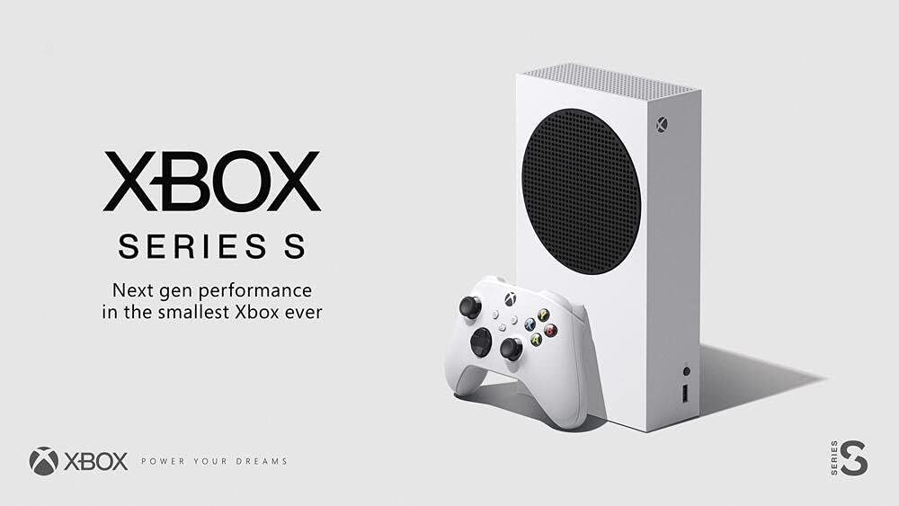 Microsoft Xbox Series S Console (EU) – 512GB Digital Gaming System