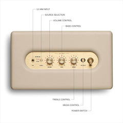 Marshall Acton III Bluetooth Speaker - Cream