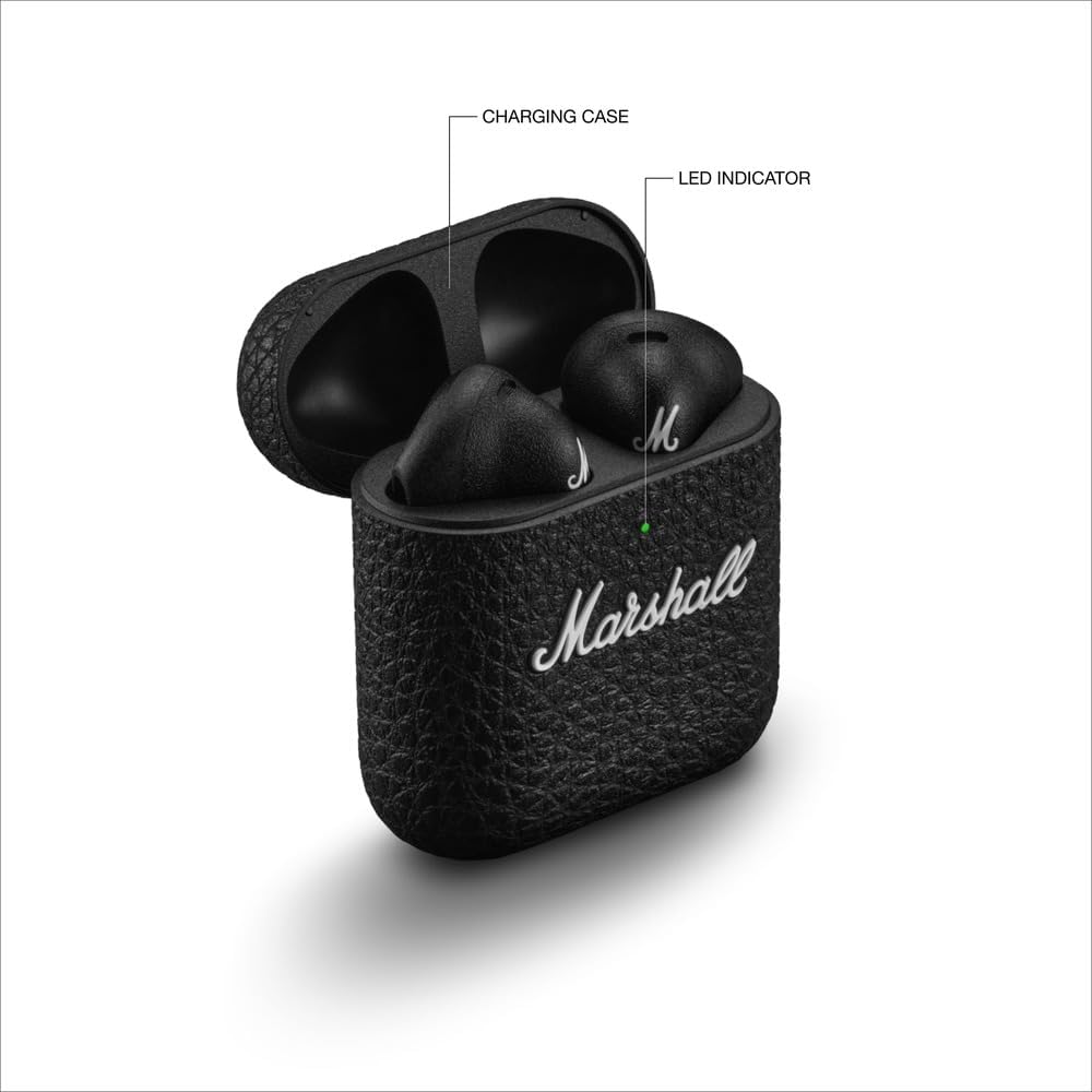 Marshall Minor IV True Wireless Earbuds Black