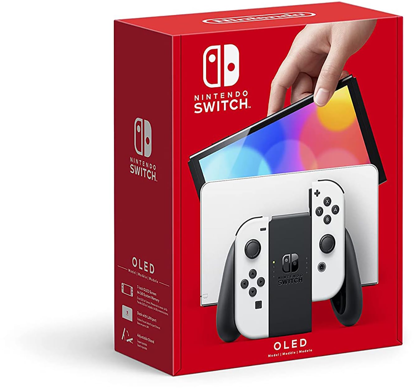 Nintendo Switch OLED 64GB White – Premium Edition UAE