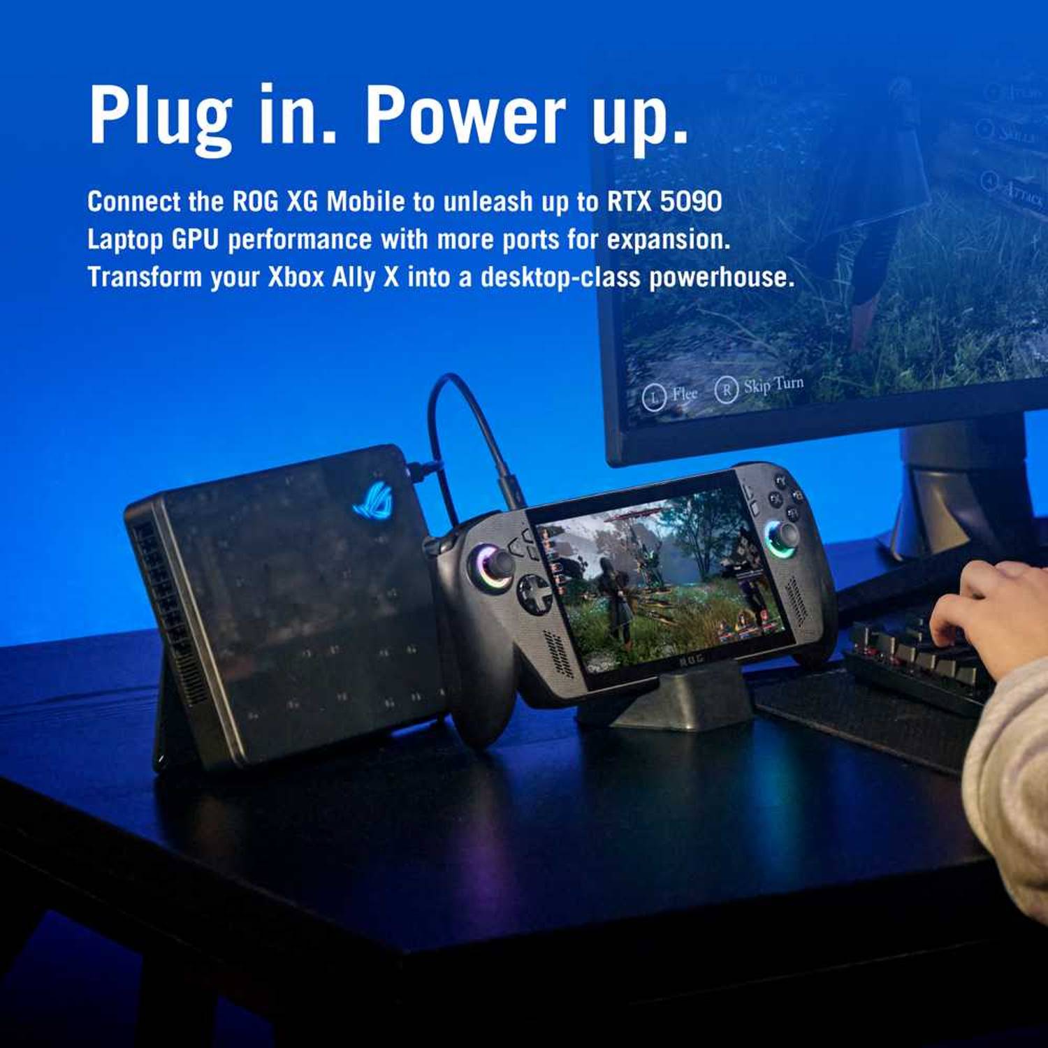 Asus ROG Ally X Gaming Handheld (Black) – AMD Ryzen AI Z2 Extreme, 24GB RAM, 1TB SSD, 7" FHD 120Hz – Windows 11 (RC73XA-NH011W)