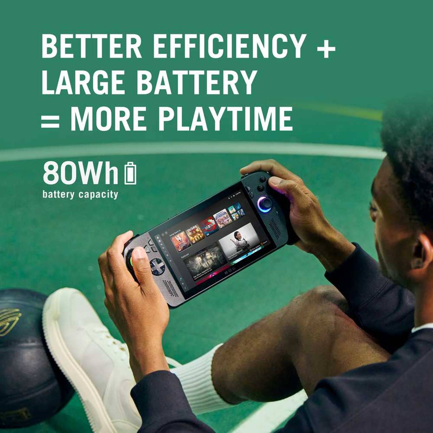 Asus ROG Ally X Gaming Handheld (Black) – AMD Ryzen AI Z2 Extreme, 24GB RAM, 1TB SSD, 7" FHD 120Hz – Windows 11 (RC73XA-NH011W)