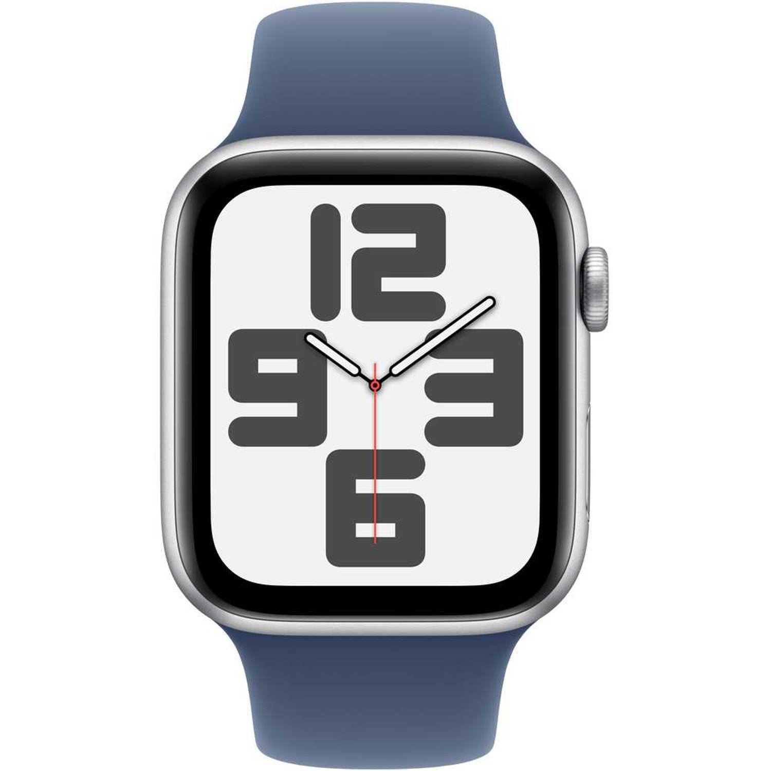 Apple Watch SE (2024) GPS 40mm – Silver Aluminum Case & Denim Sport Band UAE