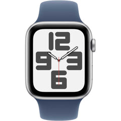 Apple Watch SE (2024) GPS 40mm – Silver Aluminum Case & Denim Sport Band UAE
