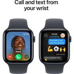Apple Watch SE (2024) GPS 44mm – Midnight Aluminum Case & Sport Band UAE