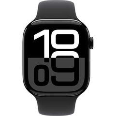 Apple Watch Series 10 GPS + Cellular 46mm – Jet Black Aluminum Case & Black Sport Band UAE