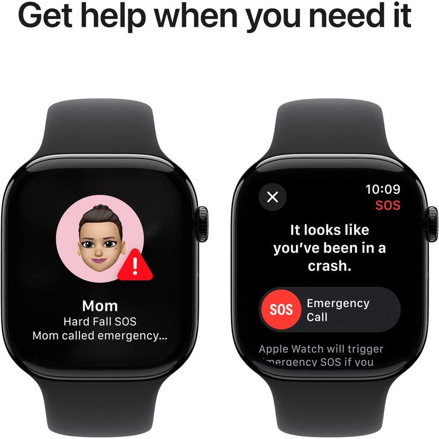 Apple Watch Series 10 GPS + Cellular 46mm – Jet Black Aluminum Case & Black Sport Band UAE