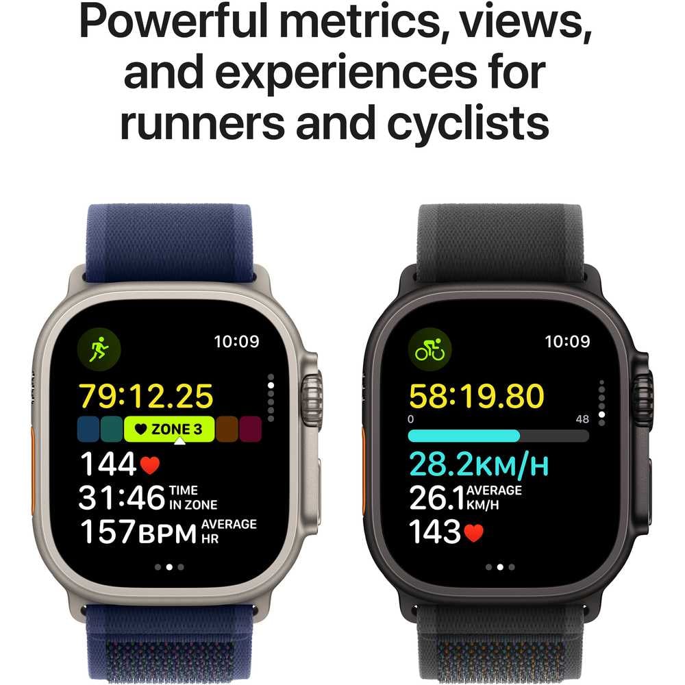 Apple Watch Ultra 2 GPS + Cellular 49mm – Black Titanium Case & Black Milanese Loop M UAE